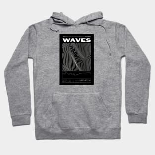 WAVES (black) T-Shirt Hoodie